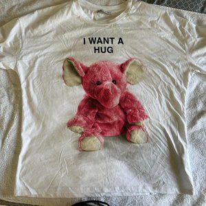 ZARA Women Casual Wear - White - Size M Tee Shirt